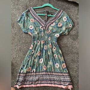 Floral Mini Dress